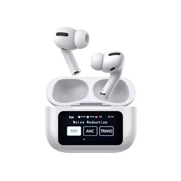 A9 Pro Wireless Earbuds with LCD Display & Active Noise Cancellation