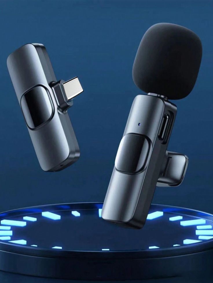 K8 Wireless 3-in-1 Noise Reduction Microphone for iPhone, Android & Laptop