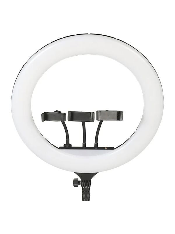MJ18 46CM RGB Ring Light – LED Dimmable Ringlight with Tripod & Remote