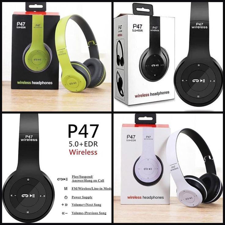 P47 Wireless Bluetooth 5.0 Headphones – Stereo Over-Ear Headset with Mic & FM Radio Would you like me to also create multiple SEO-friendly title variations (for music, gaming