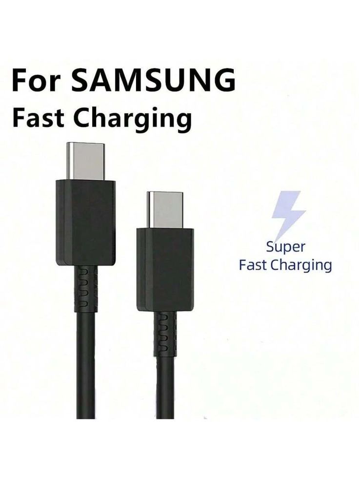 Samsung 25W-45W Super Fast Charge PD Cable 5A USB Type-C for Galaxy S20, S21, S22, S23, S24 Series