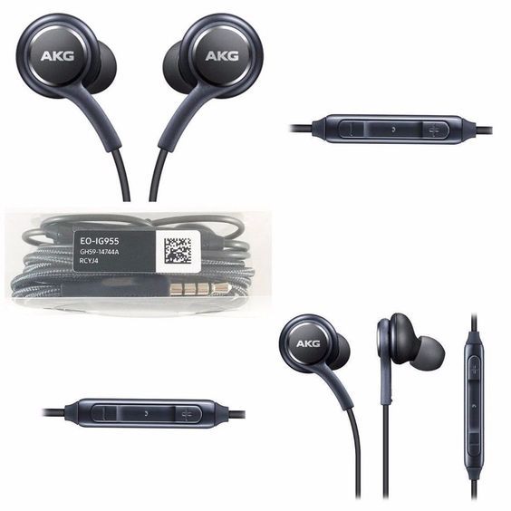 Original AKG Wired Earphones with Mic – Premium Sound for Samsung Galaxy S9/S8/S9+