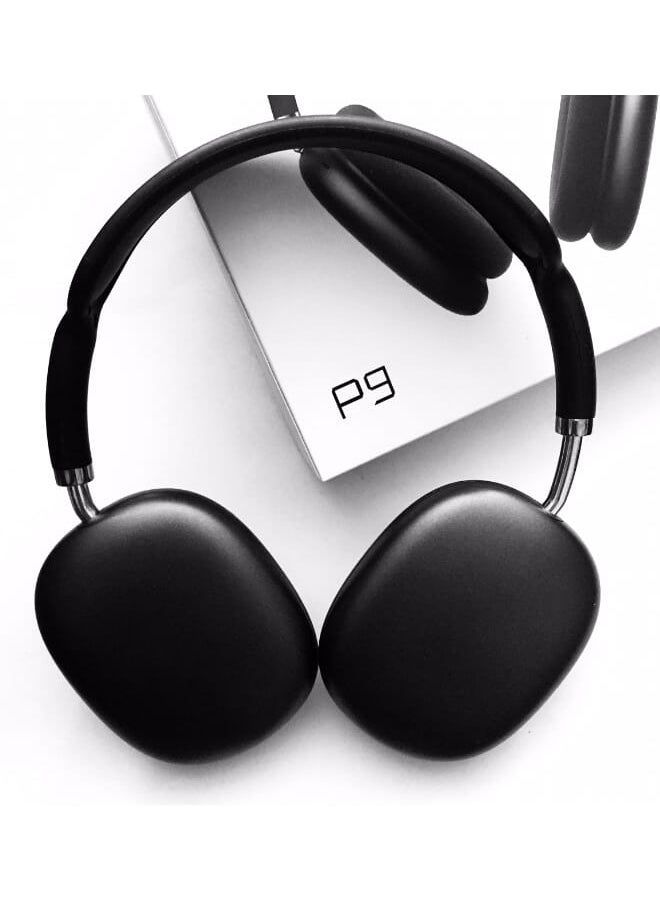 P9 Wireless Bluetooth Headphones with Mic – Noise Cancelling Over-Ear Stereo Headset