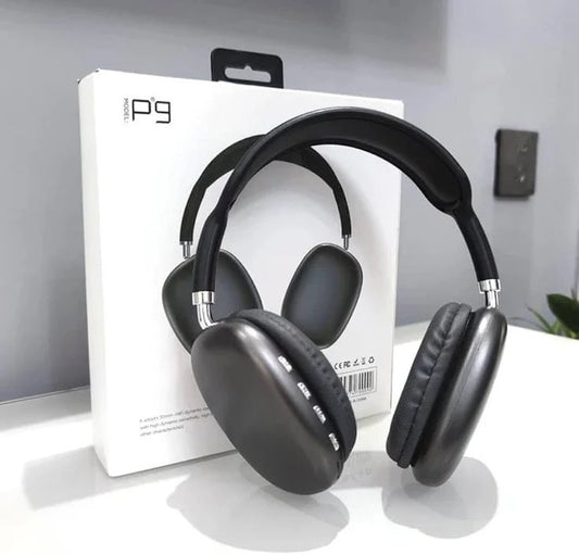 P9 Wireless Bluetooth Headphones with Mic – Noise Cancelling Over-Ear Stereo Headset