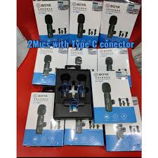 BOYA BY-MW3 Wireless Lavalier Microphone with Dual Pin Converter – Professional Audio for Smartphones & Devices
