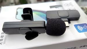 K8 Wireless 3-in-1 Noise Reduction Microphone for iPhone, Android & Laptop